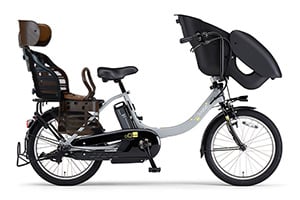 ／3人乗り用チャイルドシート付きPAS Kiss mini un［内装3段変速］［20インチ］［3人乗り対応］