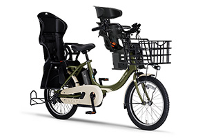 ／3人乗り用チャイルドシート付きPAS Babby un -2019モデル-［内装3段変速］［20インチ］［クラス27キャリア］