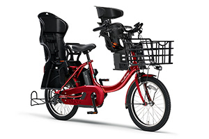 ／3人乗り用チャイルドシート付きPAS Babby un -2019モデル-［内装3段変速］［20インチ］［クラス27キャリア］