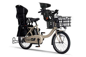 ／3人乗り用チャイルドシート付きPAS Babby un -2019モデル-［内装3段変速］［20インチ］［クラス27キャリア］