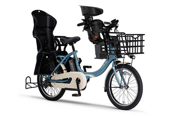 3人乗り用チャイルドシート付きPAS Babby un ヤマハ(YAMAHA) 子供乗せ  