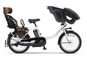 ／3人乗り用チャイルドシート付きPAS kiss mini un -2019モデル-［内装3段変速］［20インチ］