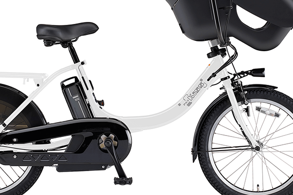 電動アシスト自転車 チャイルドシート付き　YAMAHA PAS kiss 3人乗 3人乗り用チャイルドシート付きPAS kiss mini un ヤマハ(YAMAHA) 子供