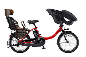 ビビッドレッド／3人乗りPAS Kiss mini un SP（パスキッスミニアンSP）