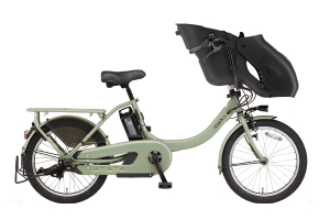 ミスティグリーン/ツヤ消しカラー／PAS kiss mini un SP（パスキッスミニアンSP） ［内装3段変速］［20インチ］［クラス27キャリア］