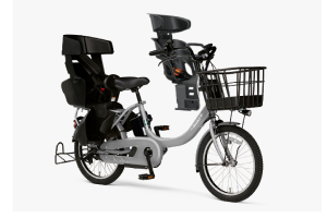 ピュアグレー／3人乗りPAS Babby un SP［内装3段変速］［20インチ］［クラスSキャリア］