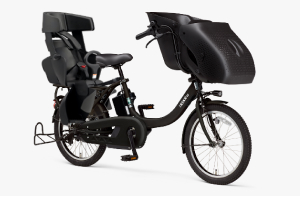 マットブラック２／3人乗りPAS kiss mini un SP（パスキッスミニアンSP） ［内装3段変速］［20インチ］［クラス27キャリア］