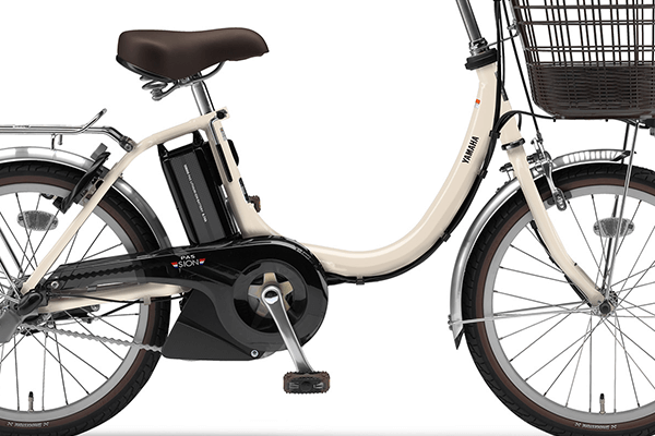 【30】電動自転車 YAMAHA PAS SION シオン ホワイト 20インチ 電動アシスト自転車 PAS SION-U パス シオン ユー エスニック