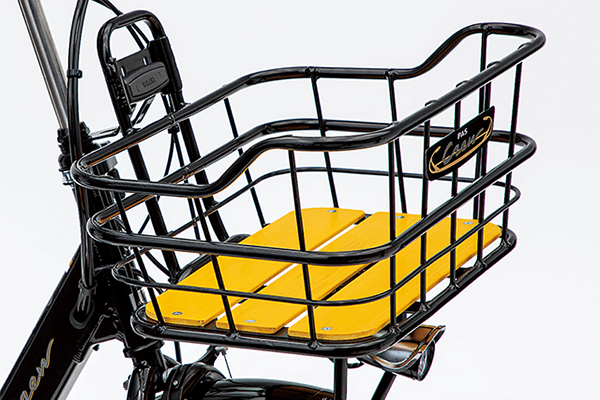 ２２リットルの大容量バスケット