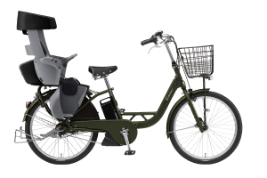 マットカーキグリーン／PAS Crew（パスクルー） ［内装3段変速］［24インチ］［クラス27キャリア］