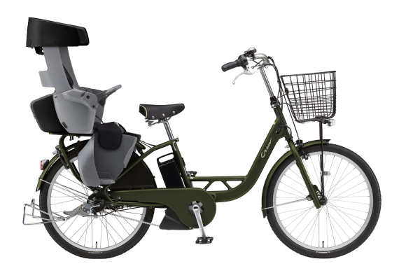 【電動アシスト自転車】ヤマハ PAS Crew 電動自転車・電動アシスト自転車 子供乗せ自転車 24インチ