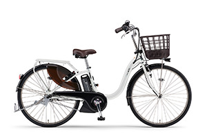 ピュアパールホワイト／PAS With -2018/2019モデル-［内装3段変速］［24インチ］［26インチ］［クラス27キャリア］