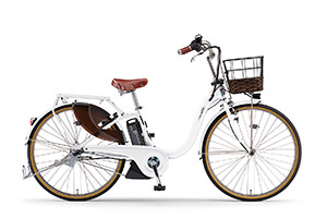 ピュアホワイト／PAS With DX -2018/2019モデル-［内装3段変速］［クラス27キャリア］［24インチ］［26インチ］