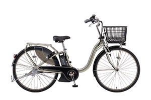 シャンパンシルバー／PAS With SP -2018/2019モデル-［内装3段変速］［クラス27キャリア］［24インチ］［26インチ］