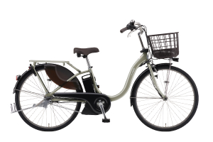 284 ヤマハ最新機種電動アシスト自転車PASwity26インチシルバーアルミ 
