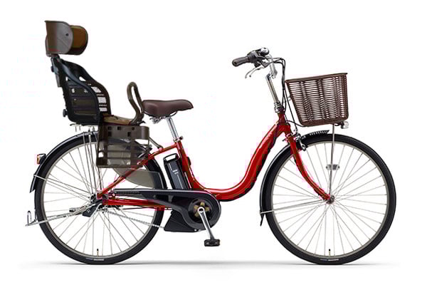 【電動アシスト自転車】ヤマハ ヘッドレスト付きチャイルドシート搭載PAS ナチュラXL -2017モデル- 電動自転車・電動アシスト自転車 子供乗せ自転車 26インチ