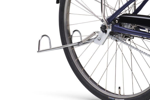 軽い力でスタンドがけが可能に。