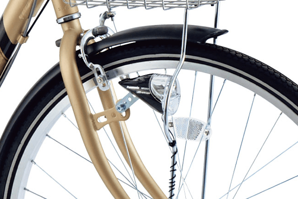 暗くなったら自動で点灯してくれる明るいLEDオートライト採用。点け忘れの心配も無用です。