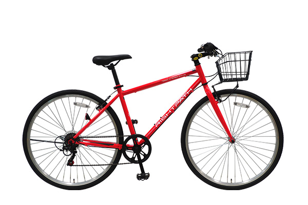 cyma カゴ付きRIGHTPATH(ライトパース) スポーツ自転車 クロスバイク 通勤自転車 普段使い向け自転車 700C