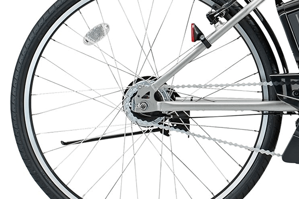 m様　電動自転車 BS Real stream シルバー　4★ リアルストリーム ブリヂストン(BRIDGESTONE) クロスバイク 26