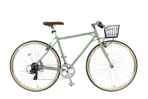 カゴ付きcavite(キャビテ) クロスバイク 700C | 自転車通販「cyma 