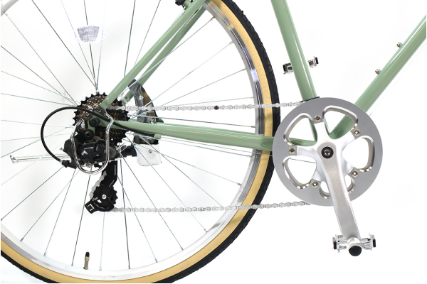 カゴ付きcavite(キャビテ) クロスバイク 700C | 自転車通販「cyma