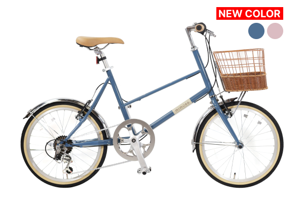 【ミニベロ(小径車)】cyma mimosa(ミモザ)［外装6段変速］［20インチ］