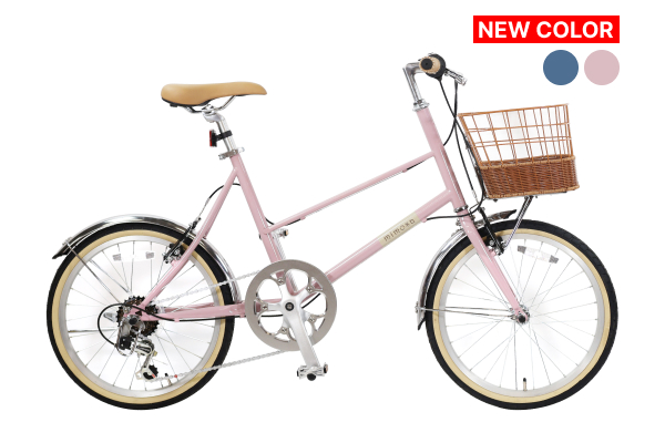 もこいぬ様専用 直受取mimosa グリーンミニベロ 前面バスケット付き