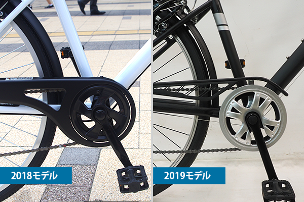 軽量で見た目もすっきり。走りにも貢献します。