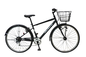 【通学自転車まるごとセット】ヴォラーレ/マットブラック