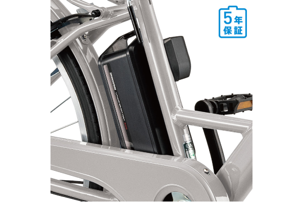 無料登録でバッテリー保証が通常の2年から5年に延長されます
※無料の購入者オンライン登録が必要です