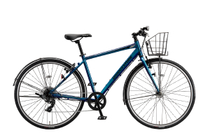 P.Xマジックブルー／【通学自転車まるごとセット】カゴ付きTB1 ［アルミフレーム］［27インチ］［外装7段変速］