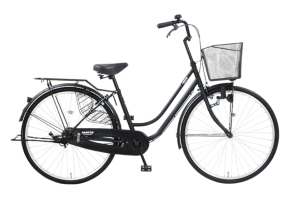 ツヤケシブラック／サントス［26インチ］