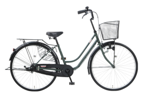 人気 ブランド チェック サントス アサヒサイクル シティサイクル・ママチャリ 26インチ 自転車本体