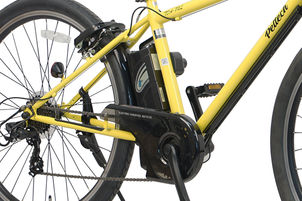 最大42km走行可能な8Ahバッテリーを搭載、7段ギアと合わせて道路状況に応じた走りが可能です。