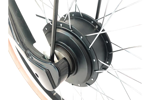 日本電産製前モーターを搭載したオリジナルのアシストシステム！坂道や毎日の通勤をしっかりアシストしてくれます。