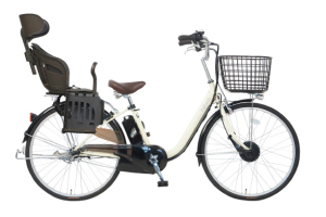 アイボリー／ヘッドレスト付チャイルドシート搭載TDF-14Z［内装3段変速］［26インチ］