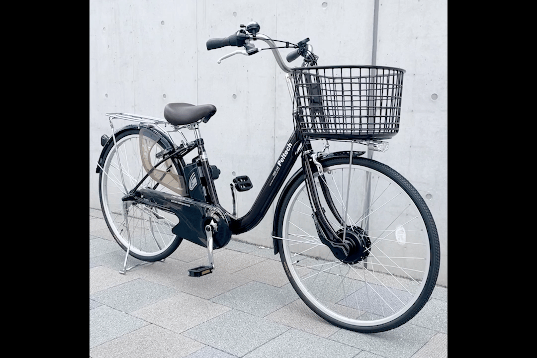 自転車の使用感や標準装備パーツをご紹介。