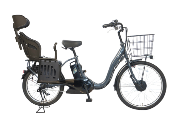 ヘッドレスト付チャイルドシート搭載TDH-408L PELTECH 子供乗せ自転車  