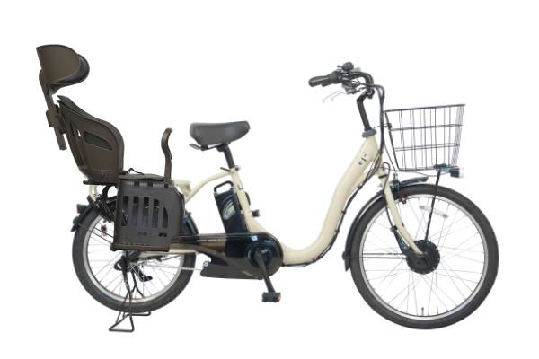 ヘッドレスト付チャイルドシート搭載TDH-408L PELTECH 子供乗せ自転車  