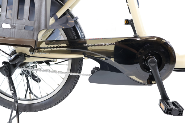 ヘッドレスト付チャイルドシート搭載TDH-408L PELTECH 子供乗せ自転車