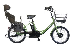 ヘッドレスト付チャイルドシート搭載TDN-207LP［内装3段変速］［20インチ］