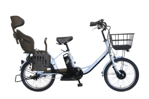 ブルーグレイ／ヘッドレスト付チャイルドシート搭載TDN-207LP［内装3段変速］［20インチ］