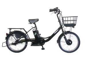 電動自転車 BS BEAUTE ブラック 3人乗り対応　90 ラクットワゴン RW0B45 電動自転車 前20インチ 後ろ16インチ