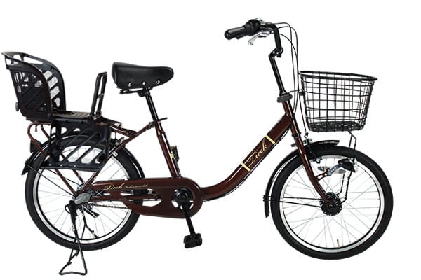 チャイルドシート搭載ティーク サイモト(SAIMOTO) 子供乗せ自転車 20  