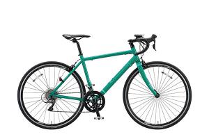 E.Xコバルトグリーン／CYLVA D16 -2018モデル-［アルミフレーム］［外装16段変速］