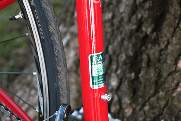 自転車安全基準のBAAマークを取得した安心安全の自転車です。
