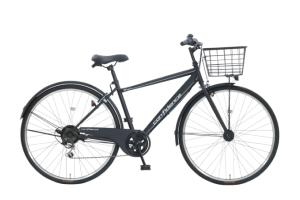 ツヤケシブラック／コンフィデンス Sスペック［外装6段変速］［27インチ］