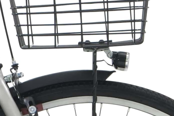 光センサーが感知し自動で点灯。長寿命で明るいLEDライトを搭載。