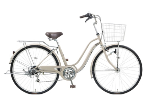 マットモカベージュ／ダブルワン 266［外装6段変速］［26インチ］